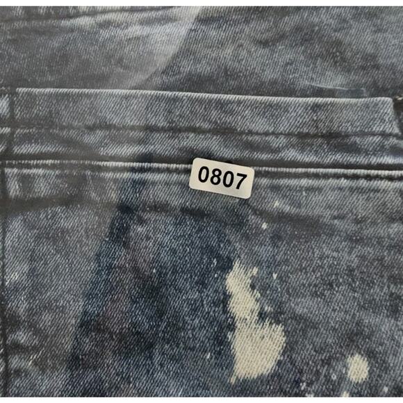 Demolition Mens Acid Bleach Wash Distressed Rocker Skater Jeans Size 32x32 - Picture 11 of 11